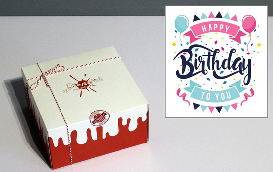 Happy Birthday - Grote Doos Zuur - 1 kg